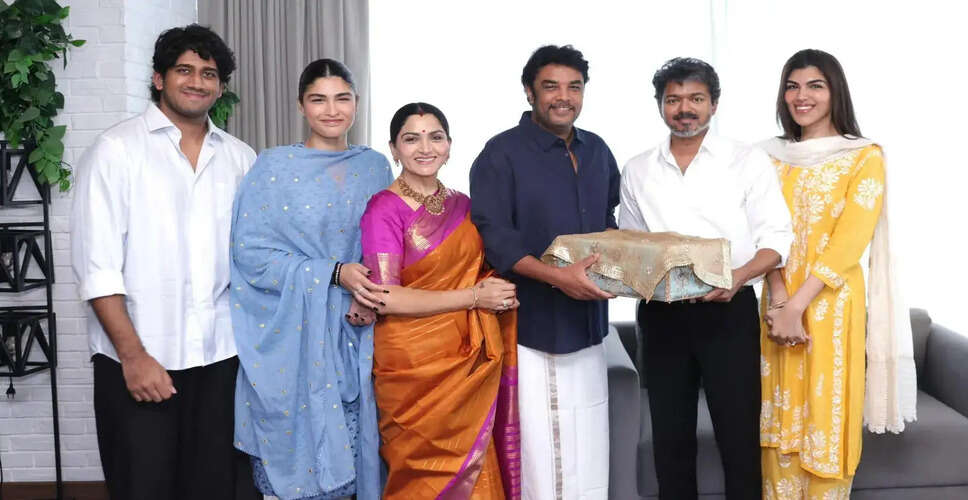 Khushboo Sundar Invites Tamil Nadu CM Vijay to Daughter's Wedding
