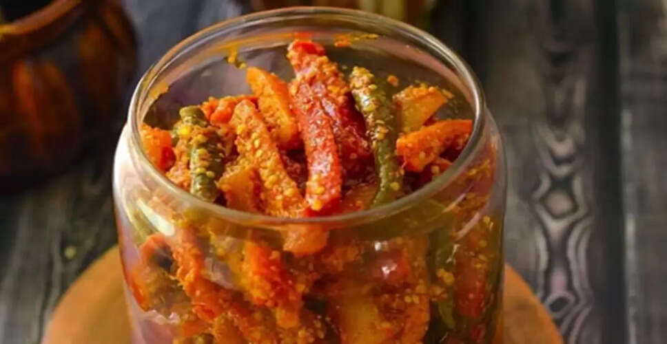 Delicious Mixed Pickle Recipe for Winter