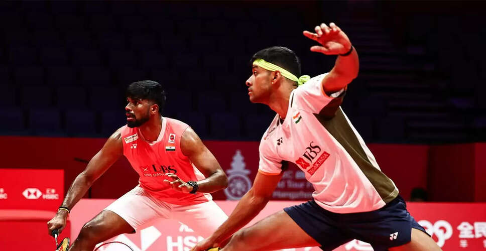 Satwiksairaj Rankireddy and Chirag Shetty Triumph in BWF World Tour Finals 2025 Opener