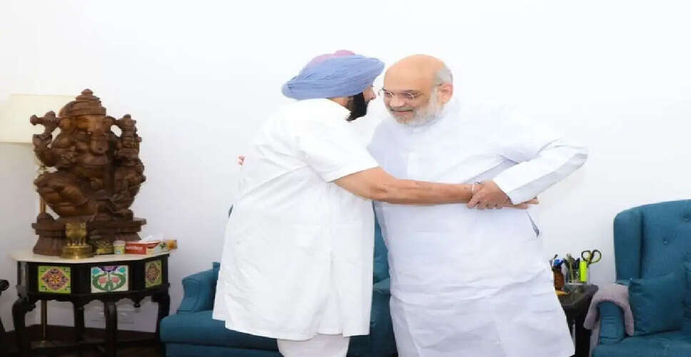 Captain Amarinder Singh Meets Amit Shah Amid Speculations of Political Moves