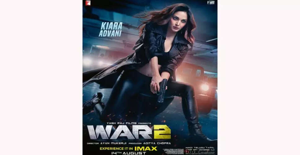 Kiara Advani Shares Excitement for 'War 2' with Hrithik Roshan