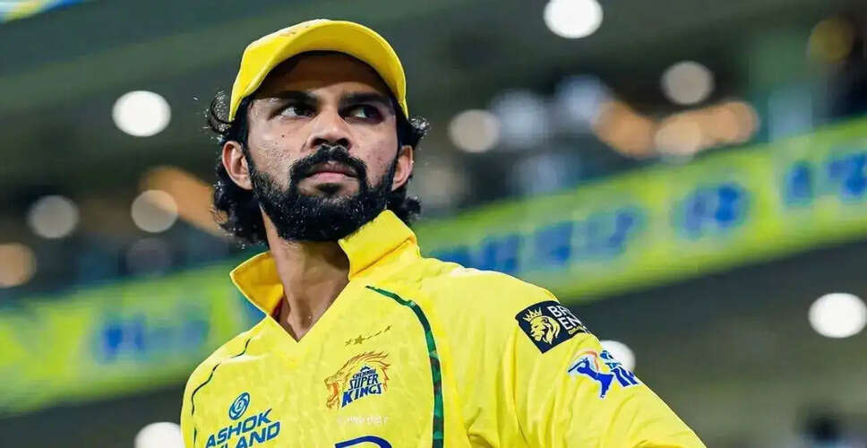 Concerns Rise Over Ruturaj Gaikwad's Form as CSK Prepares for SRH Clash