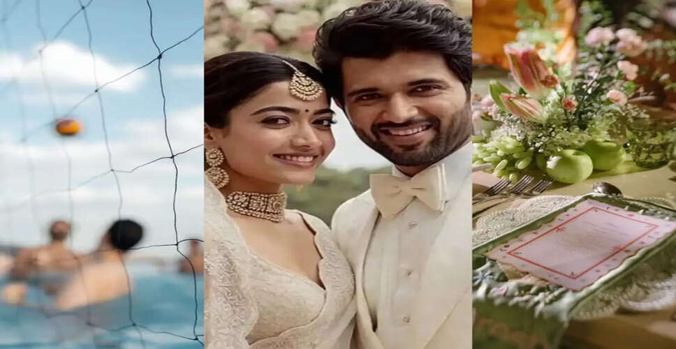 Rashmika Mandanna and Vijay Deverakonda's Pre-Wedding Celebrations Kick Off