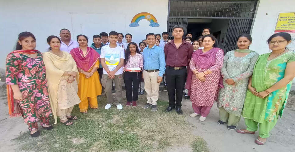 Rainbow English Senior Secondary School Achieves 100% Pass Rate in Class 12 Exams