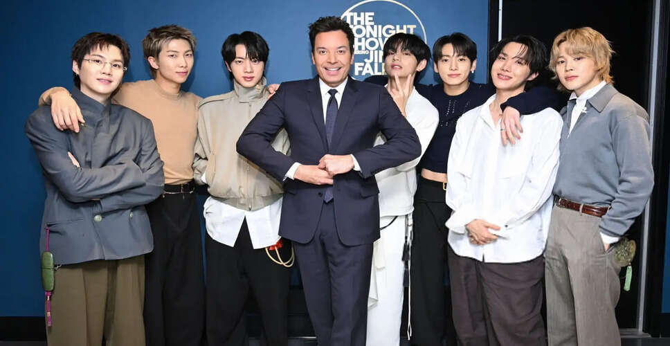 BTS Returns with New Album and Special Appearance on The Tonight Show