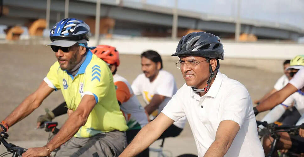 FIT INDIA Cyclothon Promotes Health and Sustainability in Mumbai