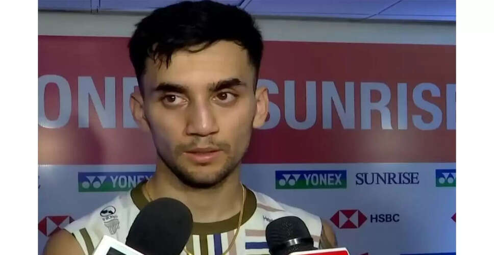 Lakshya Sen Reflects on Quarterfinal Loss at Indian Open