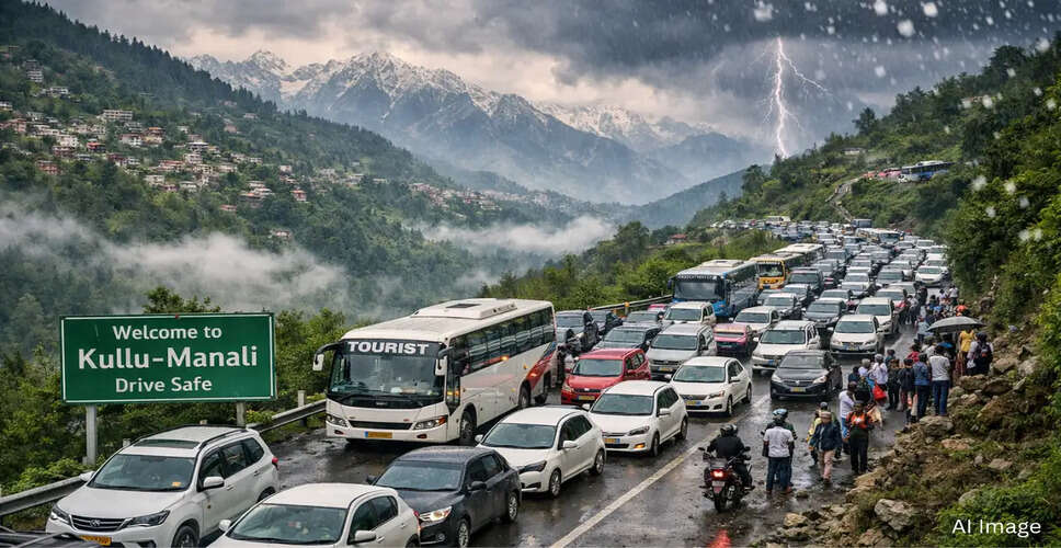 Himachal Pradesh Welcomes Rain and Hail as Relief from Heatwave