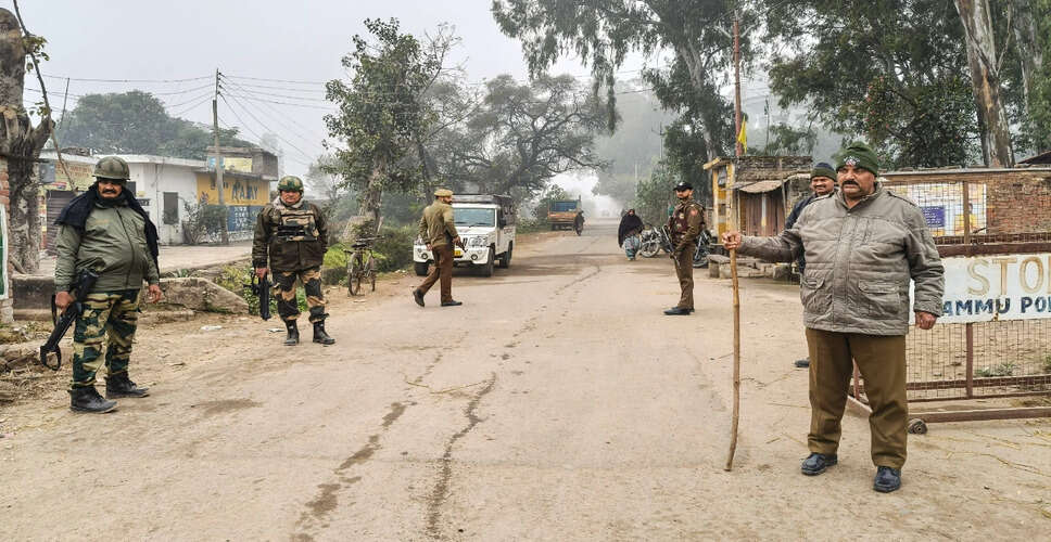 Punjab Police Uncovers Major Drug Smuggling Operation, Arrests Four Suspects