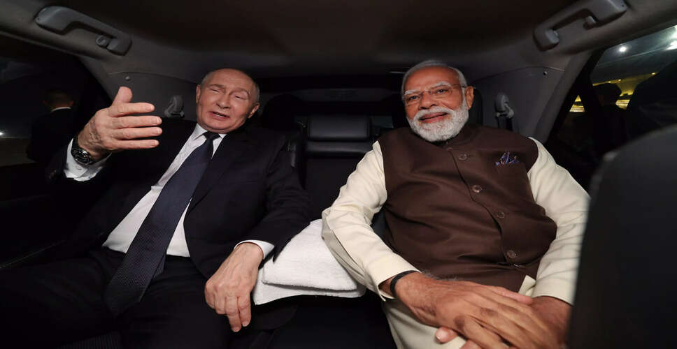 Putin Warns Against Sanctions Threats to India's Sovereignty
