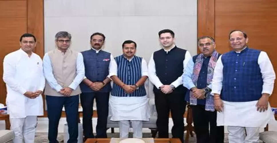 Seven AAP MPs Officially Merge with BJP, Impacting Party Strength in Rajya Sabha