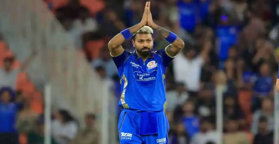 Hardik Pandya's Captaincy at Mumbai Indians Comes to an End
