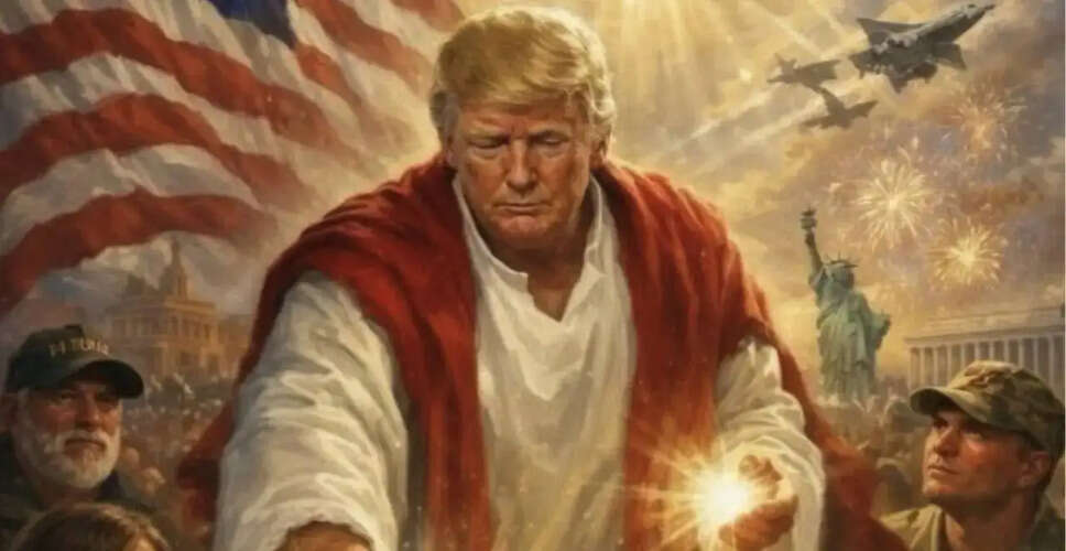 Donald Trump's Controversial AI Image Sparks Backlash from Conservatives