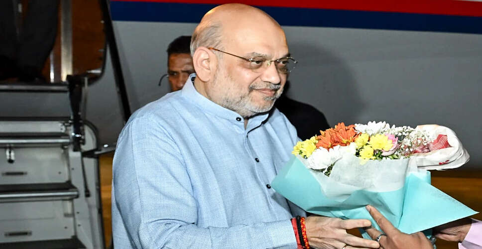 Amit Shah Arrives in Andaman and Nicobar Islands for Three-Day Visit