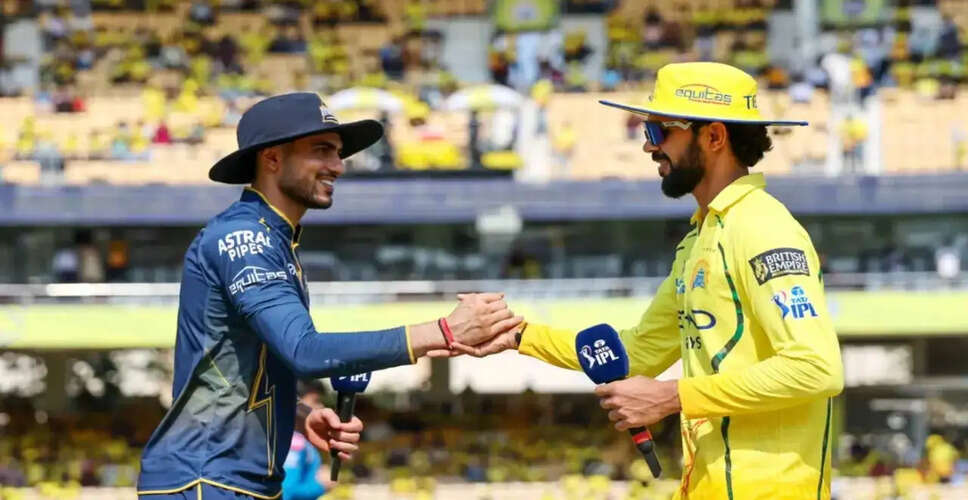 Exciting IPL 2026 Clash: CSK Faces GT in Final League Match