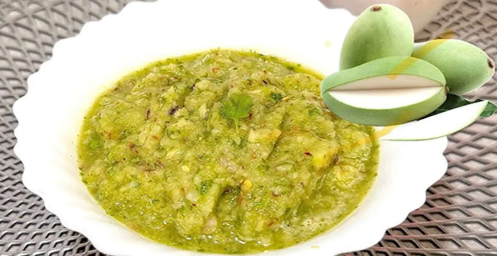 Delicious Smoky Raw Mango Chutney Recipe to Relive Childhood Memories