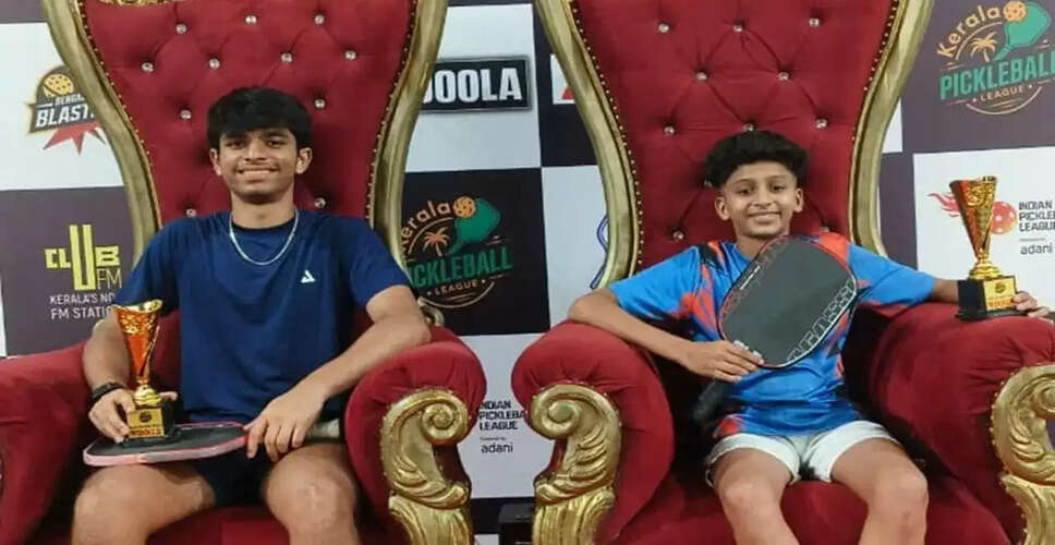 Dev Shah and Rifah Triumph in U18 Boys Doubles at Kerala Open 2026