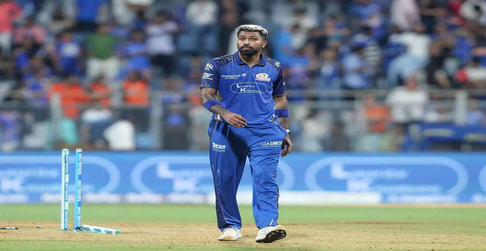Hardik Pandya Nears Fitness for Upcoming ODI Series Against Afghanistan
