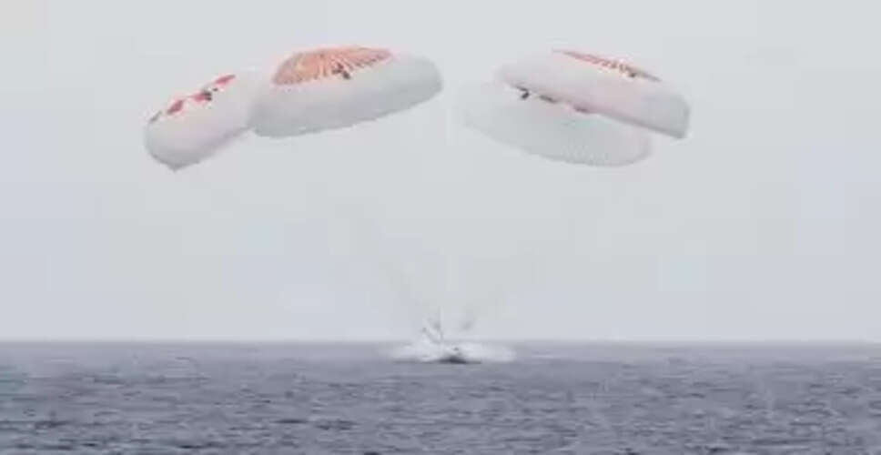 NASA Astronauts Make Historic Return to Earth After Space Mission