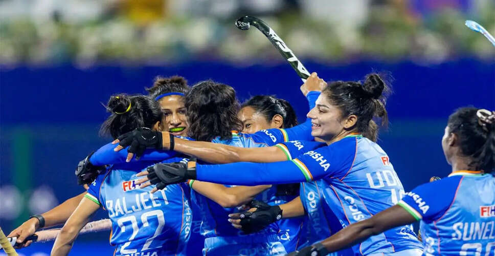 Indian Women's Hockey Team Dominates Uruguay in World Cup Qualifiers