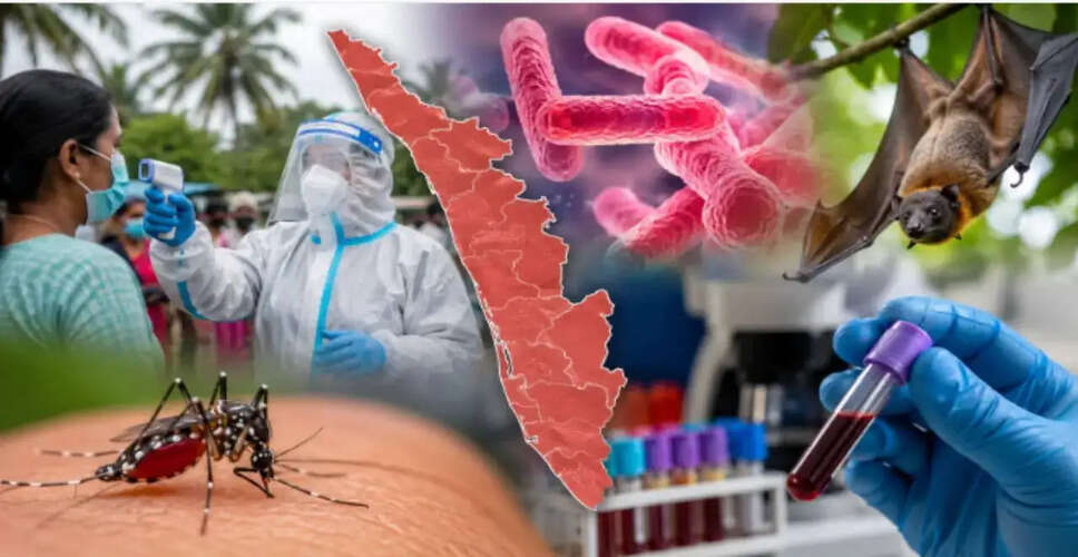 Kerala Faces Multiple Infectious Disease Challenges: Health Authorities on High Alert