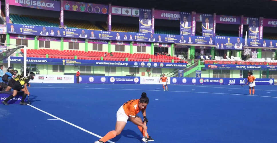 Rising Hockey Star Akshra Dutta Shines in National Camp