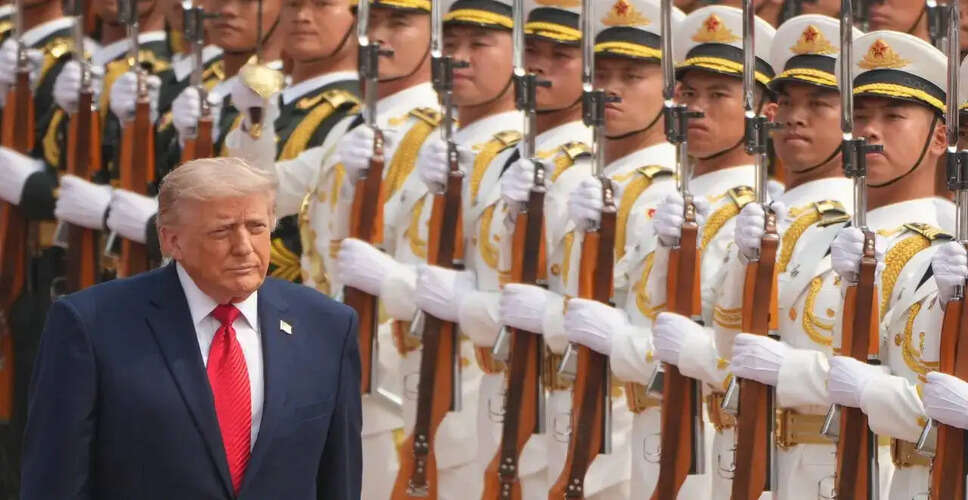 Trump's Historic Visit to China: A Grand Welcome and Key Discussions