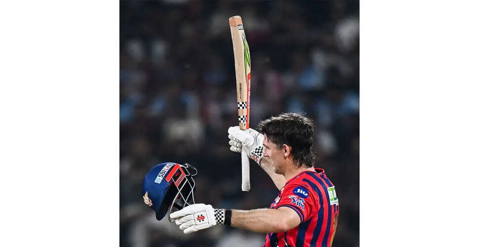 Mitchell Marsh Sets New Record with Fastest Century for Lucknow Super Giants