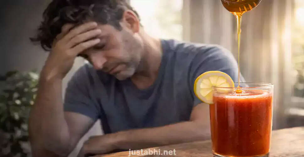 Effective Home Remedy to Alleviate Hangover Symptoms
