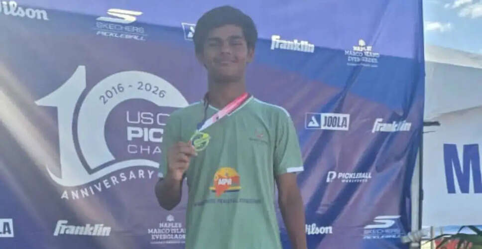 Arjun Singh Shines at US Open Pickleball Championships