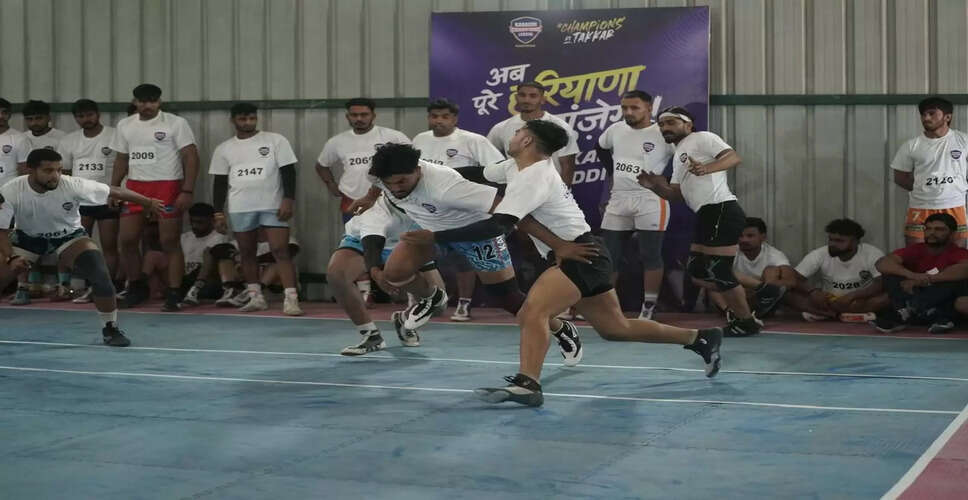 Surender Nada Takes Charge as Head Coach of Rohtak Royals in Kabaddi Champions League