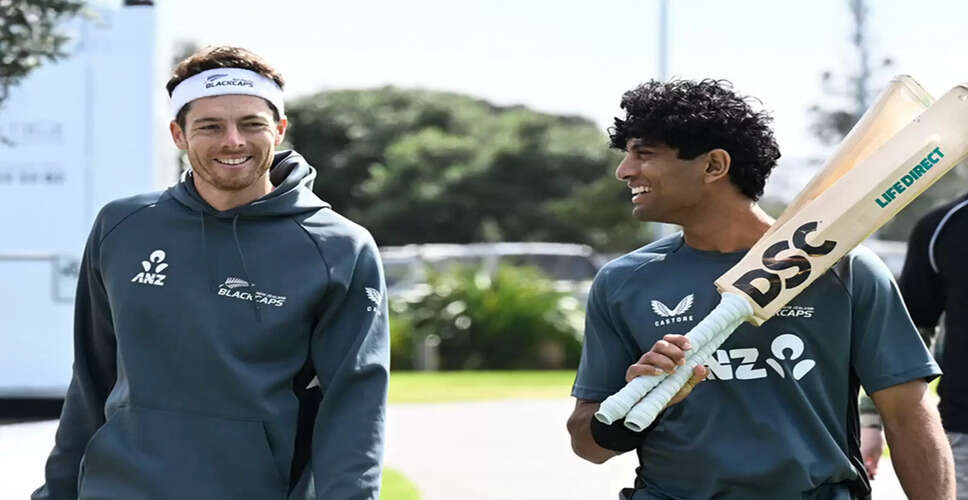 Mitchell Santner and Rachin Ravindra Set to Return for T20I Series Against England