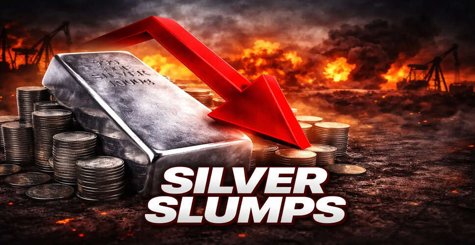 Significant Drop in Silver Prices Amid Geopolitical Tensions
