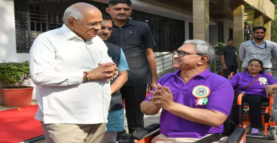 Gujarat CM Distributes Assistive Devices to Enhance Mobility for Persons with Disabilities