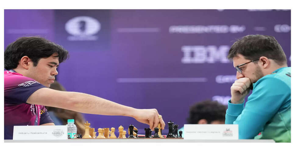 Triveni Continental Kings Triumph in Global Chess League Showdown