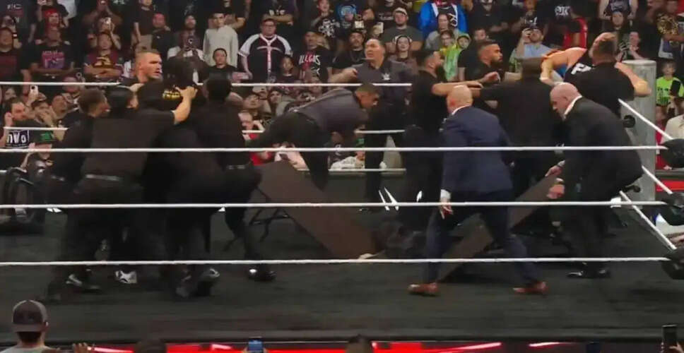 WWE Raw Highlights: Brock Lesnar and Oba Femi's Explosive Contract Signing