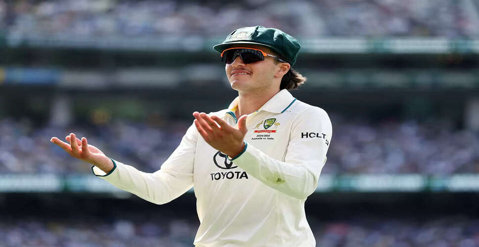 Sam Konstas Shines with Century on Day 1 of Sheffield Shield Match