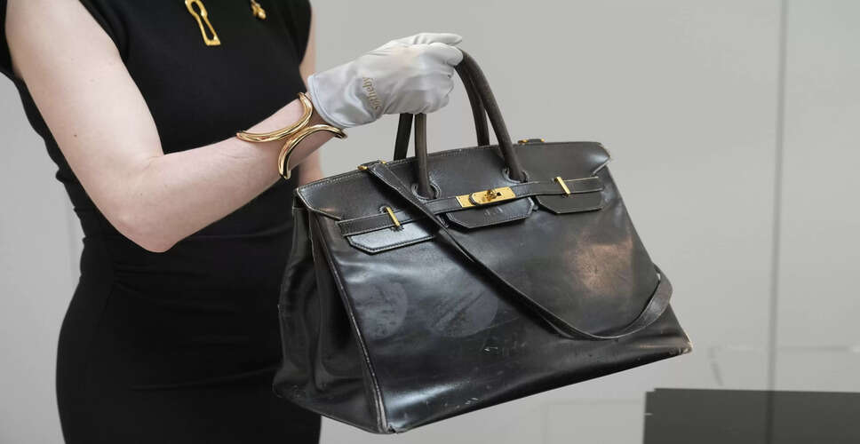 Historic Birkin Bag Fetches Record Price at Paris Auction