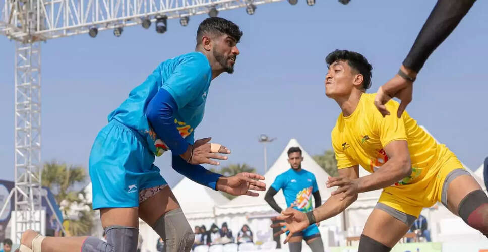 Maharashtra's Dadaso Pujari Shines at Khelo India Beach Games 2026