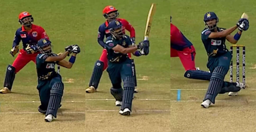 Divyang Hinganekar Shines in Maharashtra Premier League with Explosive Batting