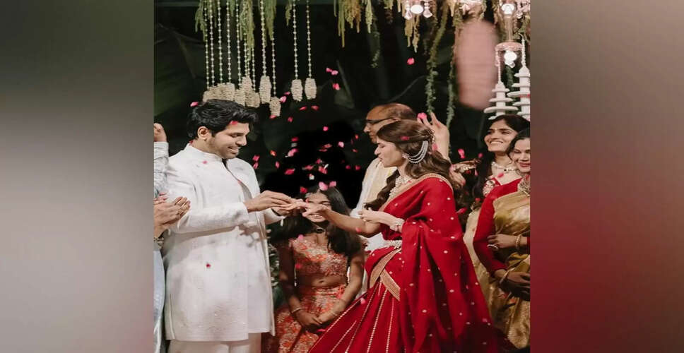 Allu Sirish Celebrates Engagement with Nayanika in a Heartfelt Ceremony