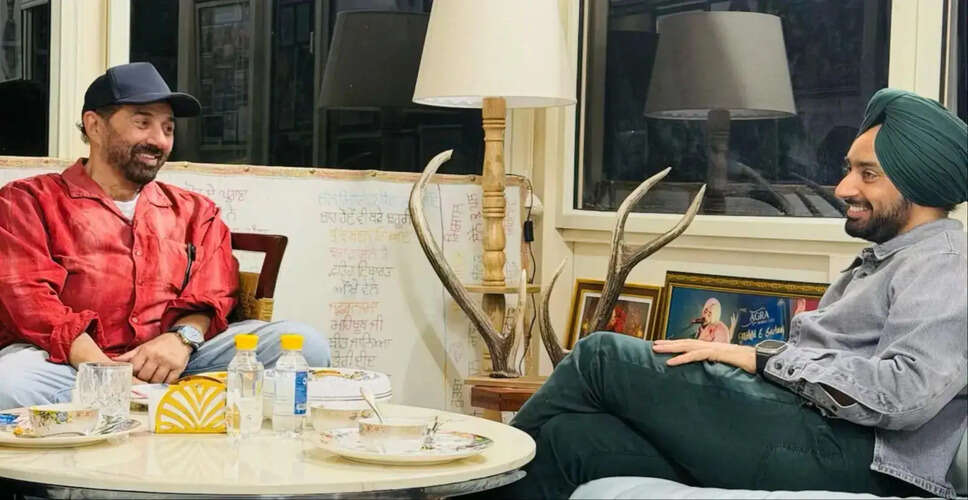 Sunny Deol Teams Up with Satinder Sartaaj for Upcoming Film Gabru