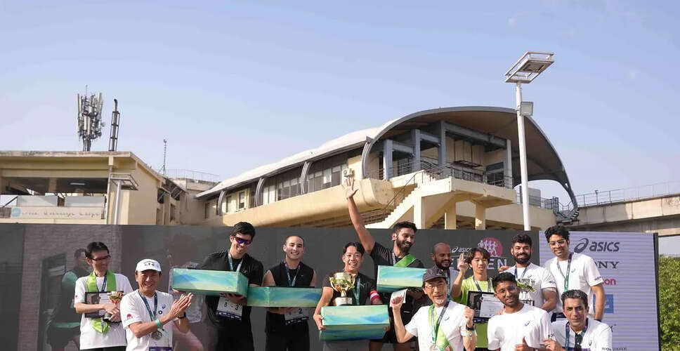 ASICS India Launches Inaugural Ekiden Relay Event in Gurugram