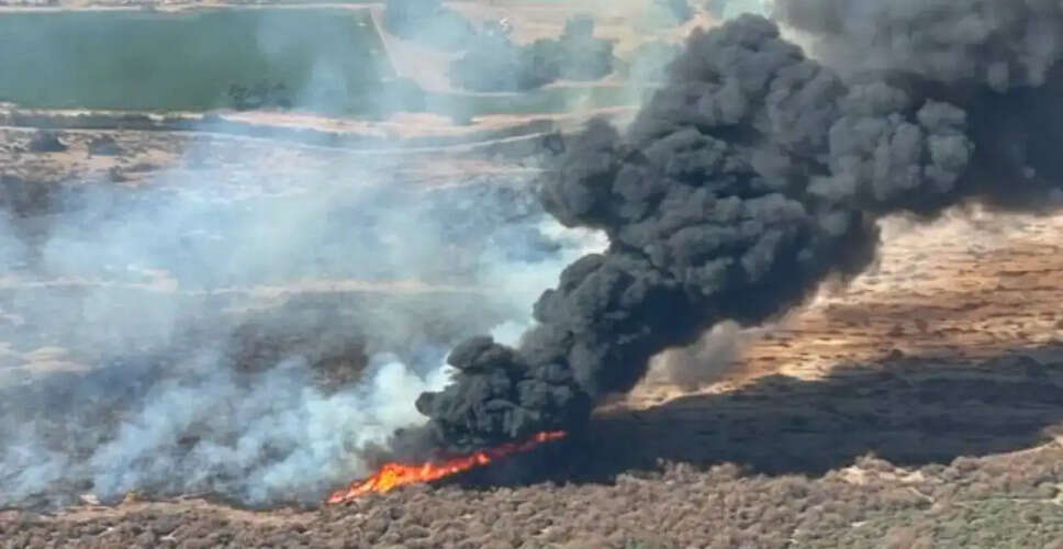 Brush Fire in Buckeye, Arizona, Spreads Over 980 Acres