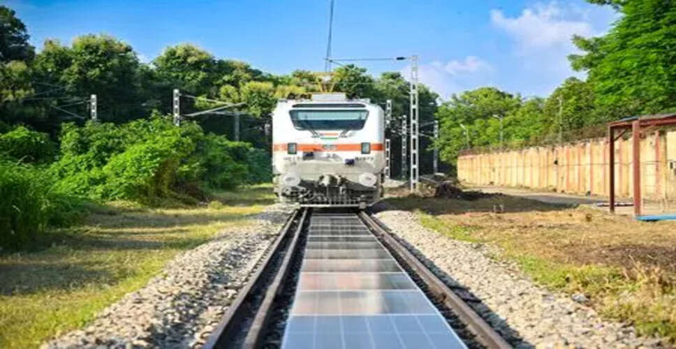 Indian Railways Achieves Significant Solar Power Milestone