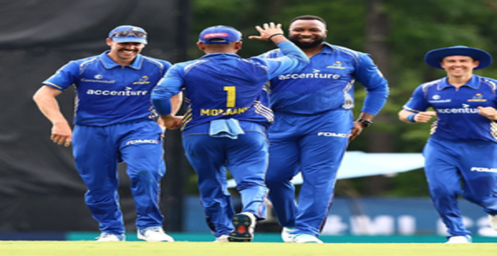 MLC: Pooran powers MI New York to six-wicket win over Seattle Orcas in season opener