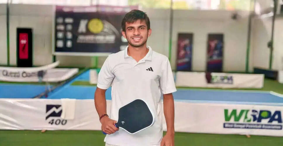 Aman Patel Triumphs at Kolkata Open, Secures Men's Singles Title