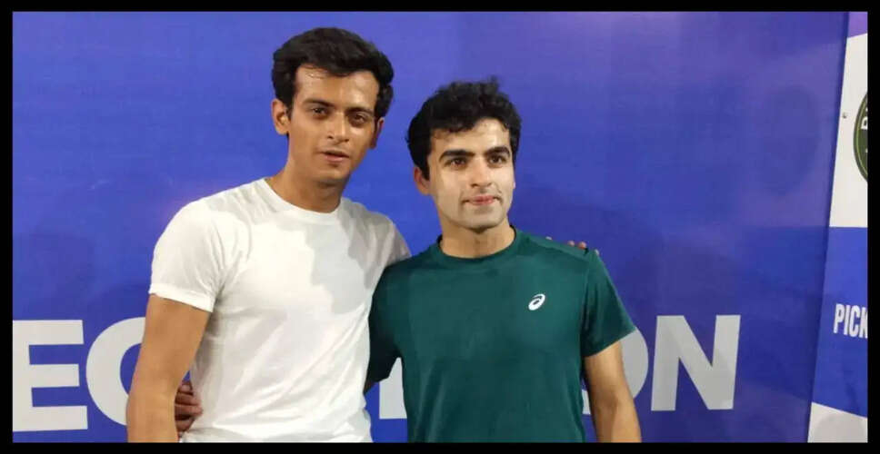 Divy Tulsani and Nitin Jashnani Triumph in Men's Doubles at PickleSpin PWR 50 Cup