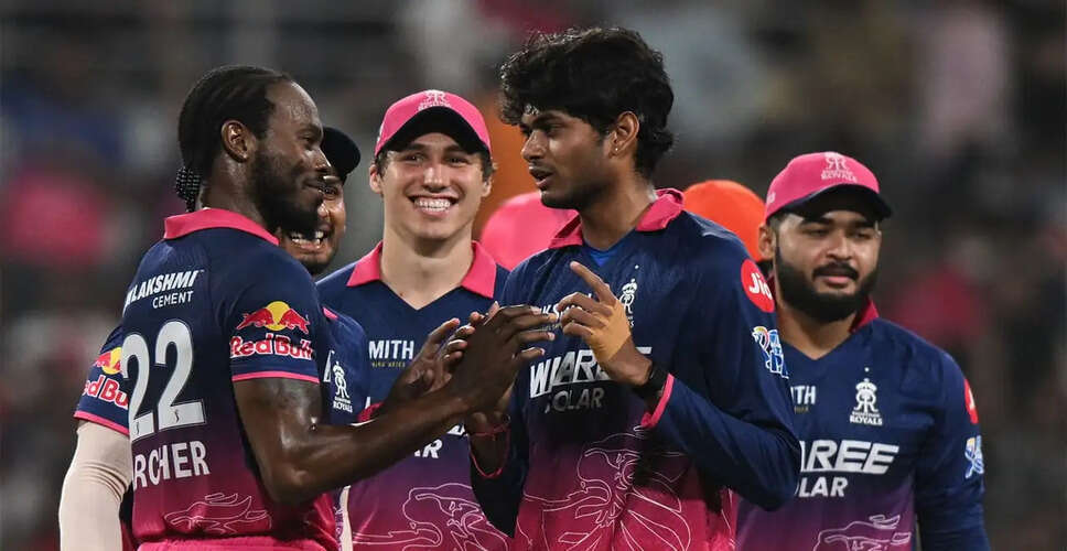 Rajasthan Royals Triumph Over Sunrisers Hyderabad in IPL Eliminator