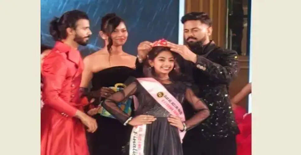 Meet the Young Star: Anwesha Mishra Shines at Glam India Competition!